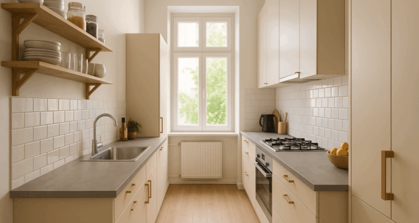 Küche planen in Berliner Mietwohnung